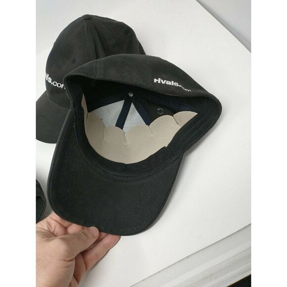 Rivals.Com Mens Baseball Cap, Hat, Black, Stretch - Picture 4 of 5